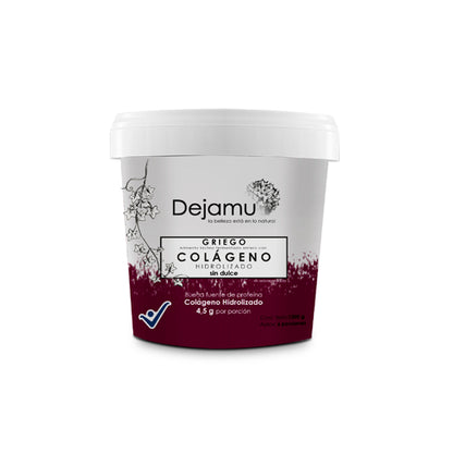 Yogurt griego con colágeno