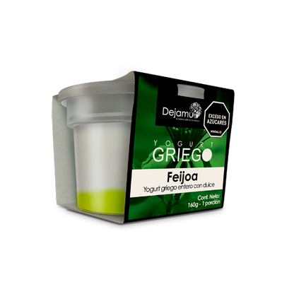 Yogurt griego con dulce