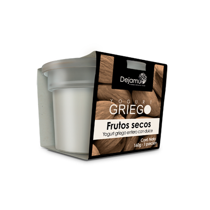 Yogurt griego con dulce