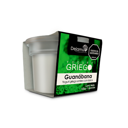 Yogurt griego con dulce