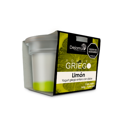 Yogurt griego con dulce
