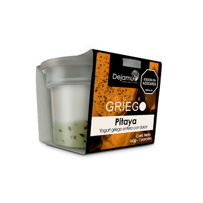 Yogurt griego con dulce