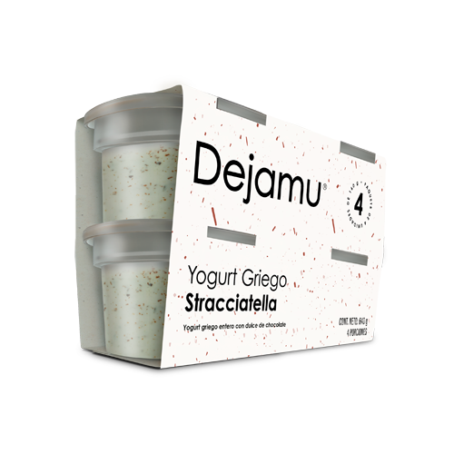 Yogurt griego con dulce pack x4