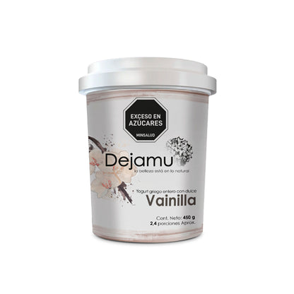 Yogurt griego con dulce