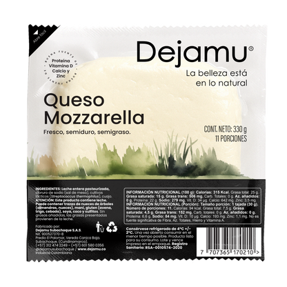 Queso mozzarella
