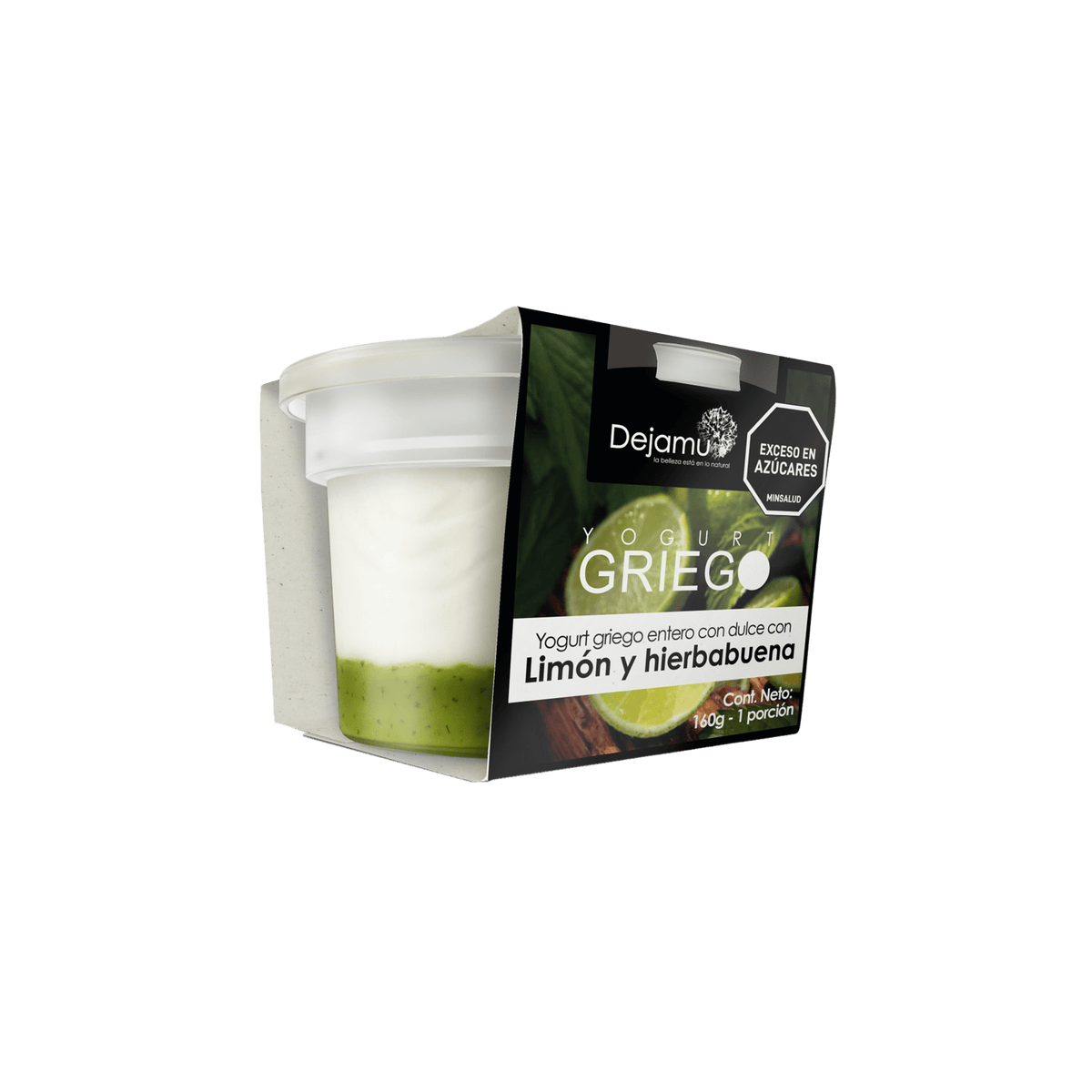 Yogurt griego con dulce